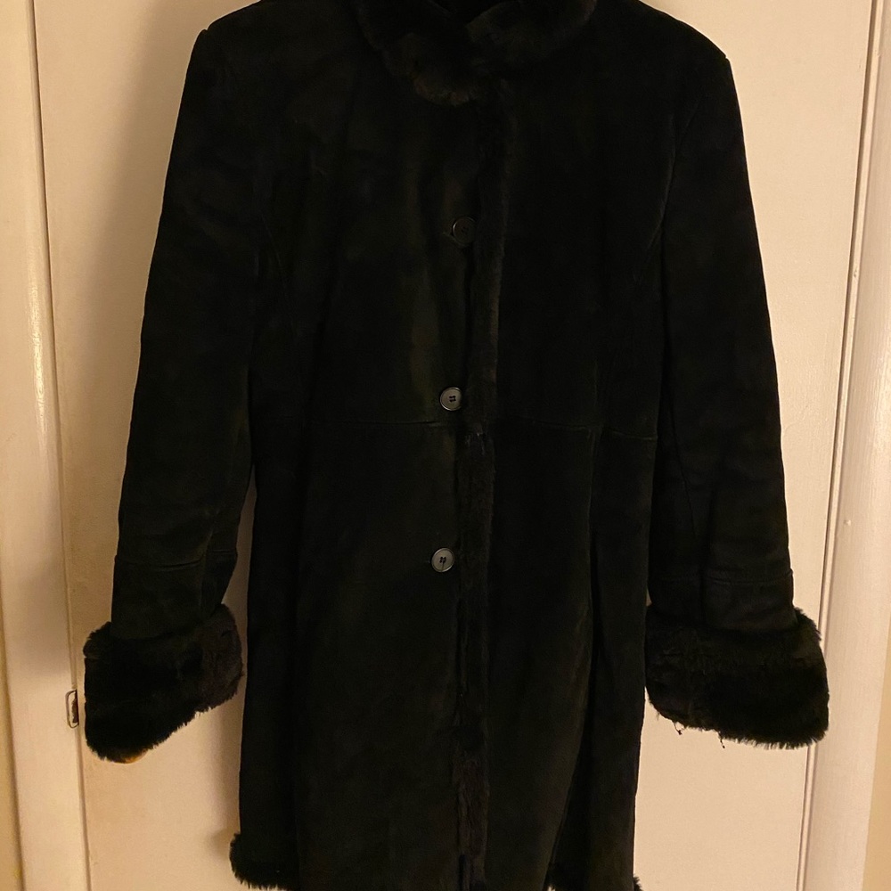 Steve by Searle Suede fur coat